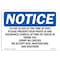 Signmission OSHA Notice Sign, 10" Height, Rigid Plastic, Co-Pay Is Due At Time Of Visit Please Sign, Landscape OS-NS-P-1014-L-10834 - alternate 1